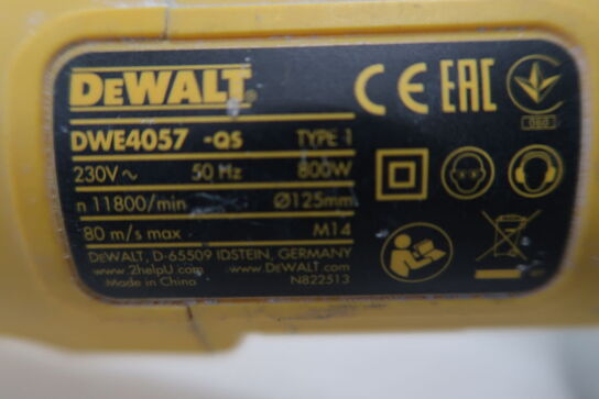 Vinkelsliber DEWALT