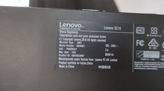 Computer LENOVO S510