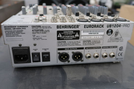 Mixerpult BEHRINGER Eurorack UB1204-PRO