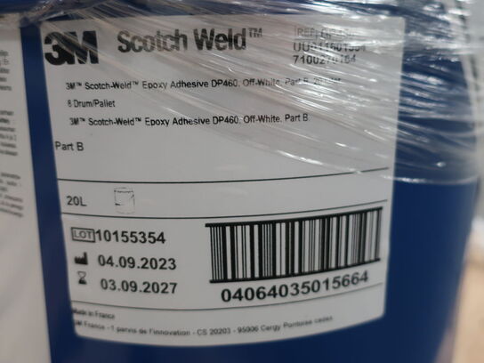 Epoxy glue 3M Scotch-Weld DP460 2x20L A 2x20L B