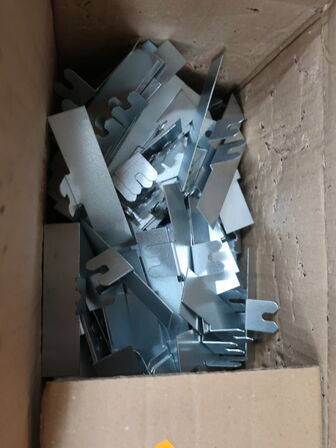 Fittings for mirrors. 1 pc. and approx. 300 pcs.