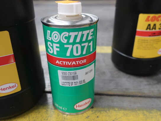 UV glue. set. 1 pc. LOCTITE AA 352 glue (1L) 1 pc. SF 7071 activator (0.5L)