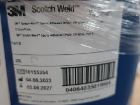 Epoxy glue 3M Scotch-Weld DP460 2x20L A 2x20L B