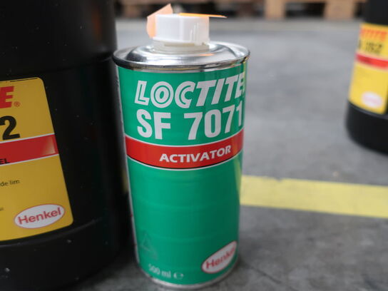 UV glue. set. 1 pc. LOCTITE AA 352 glue (1L) 1 pc. SF 7071 activator (0.5L)