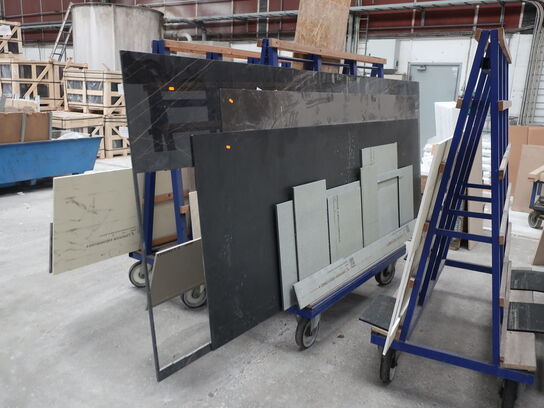 Div. rester af LAMINAM plader (se billeder)