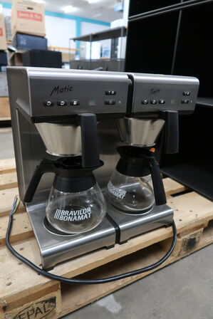 Double Coffee machine BONAMAT Matic Twin