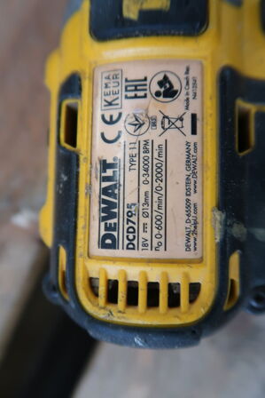 6 pcs. Cordless tools DEWALT