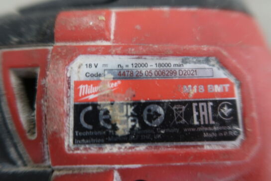 Cordless multicutter and screwdriver MILWAUKEE