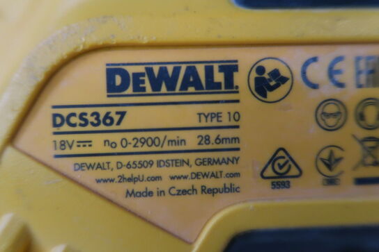 4 pieces Cordless tools DEWALT