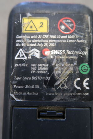 Laser meter LEICA Disto D3