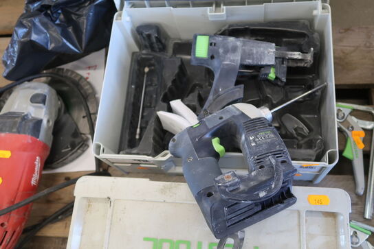 2 pieces screwdrivers and hand pliers FESTOOL