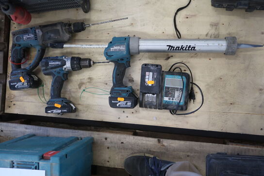 3 pcs. Cordless tools