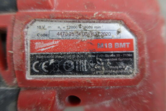 Cordless multicutter and screwdriver MILWAUKEE