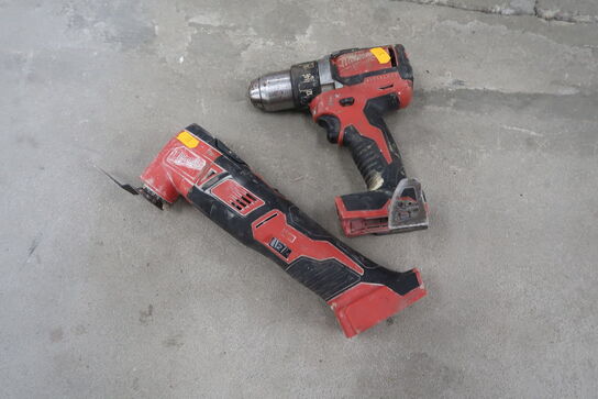 Cordless multicutter and screwdriver MILWAUKEE