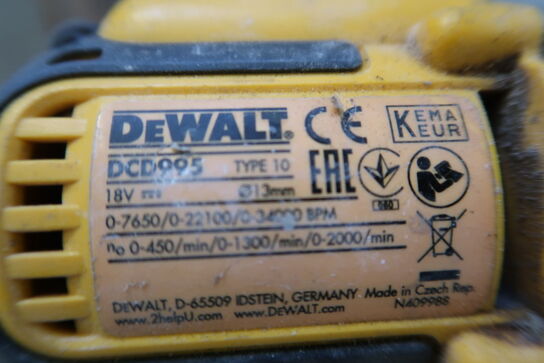 6 pcs. Cordless tools DEWALT