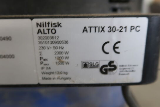 Vacuum cleaner NILFISK ALTO Attix 31-21