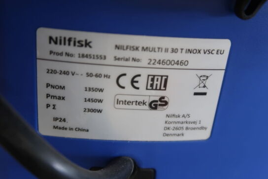 Vacuum cleaner NILFISK MULTI II 30T