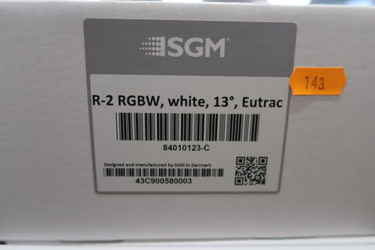 16 stk. LED Skinnelampe SGM R-2, hvid, 13gr.