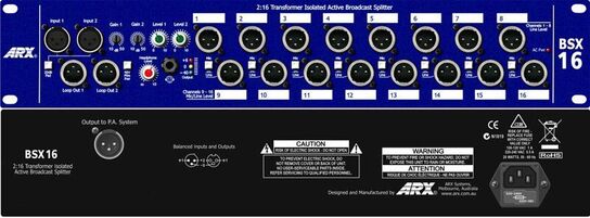 Audio Splitter ARX BSX16