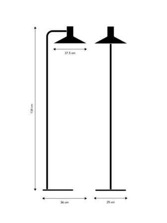 Frandsen friis og moltke minneapolis bordlampe hvid(ubrugt)