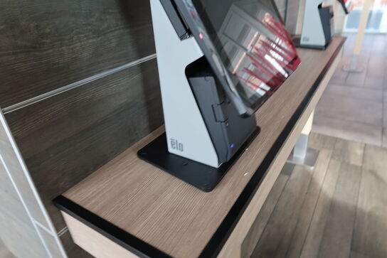 	All-in-one touch computer ELO ESY22i5 med bonprinter samt dankortterminal