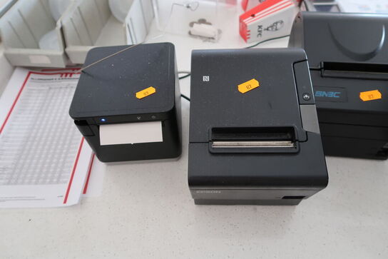 Kasseapparat CBE, bonprinter, pengeskuffe m.m.