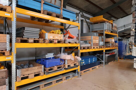 7 fag pallereoler uden indhold