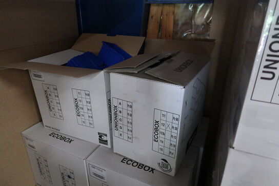 Palle med plastikkasser ECOBOX Unionbox 112 Blu (ni)