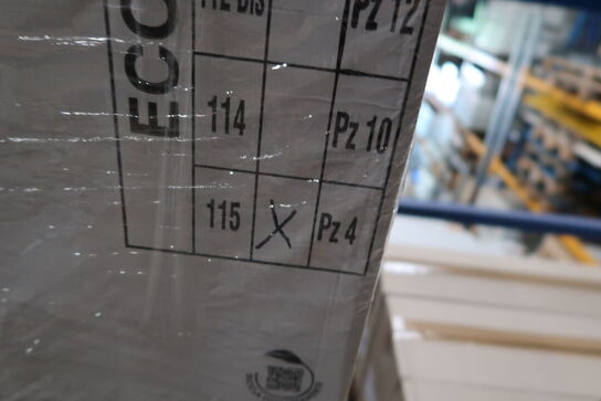 Palle med plastikkasser ECOBOX