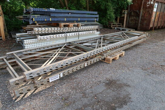 3 stk. gavle til pallereoler