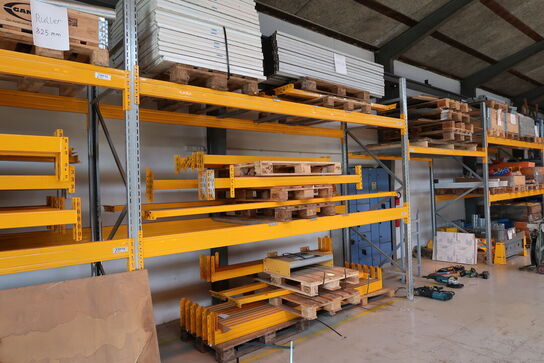 7 fag pallereoler uden indhold