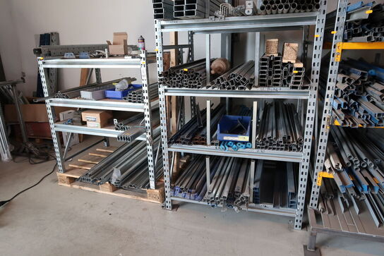 3 stk. lagerreoler uden indhold