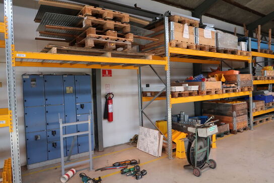 7 fag pallereoler uden indhold