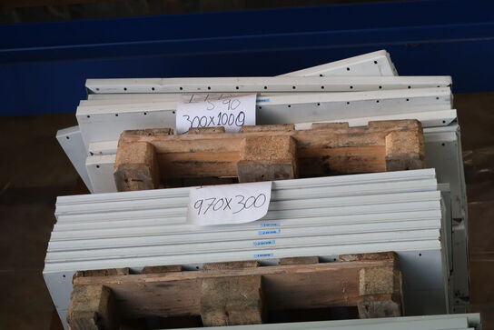 Palle med hylder til lagerreoler 970x300, 1000x300