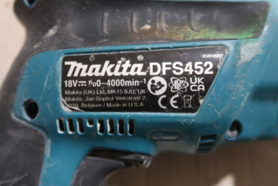 Akku skrueautomat, Makita DFS452