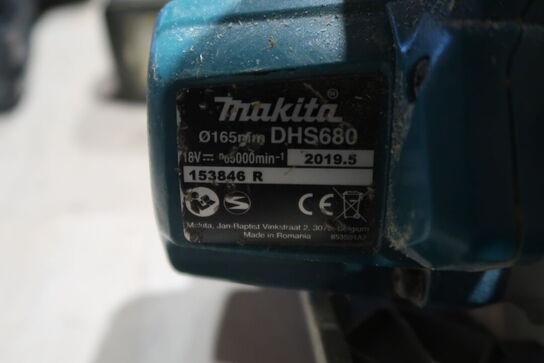 Akku rundsav, Makita DHS680