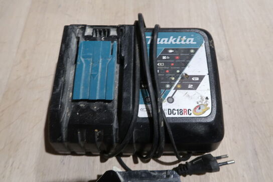 Makita DC18RC LynLader & 4,0 Ah 18V Makita batteri