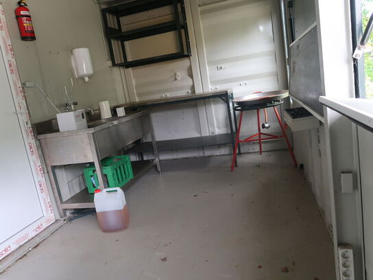 Street Food Container med køkkenindretning