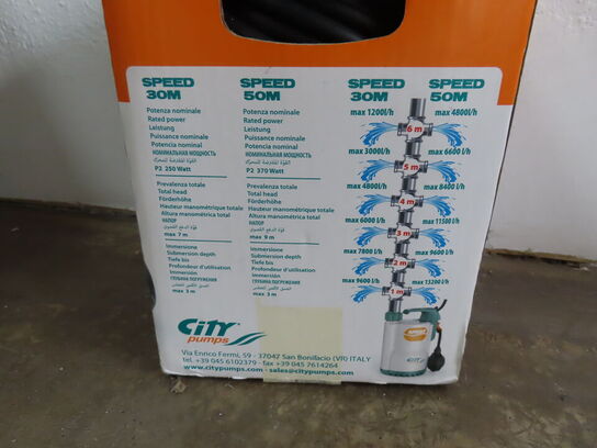 Dykpumpe CITY PUMPS 30M
