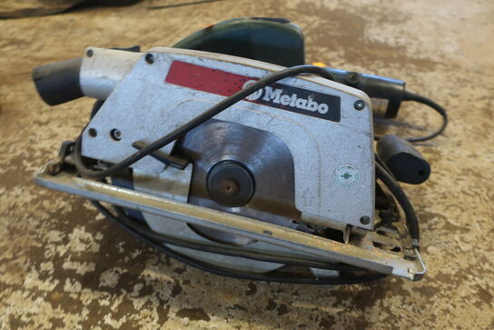 Rundsav METABO samt vinkelsliber POWER CRAFT