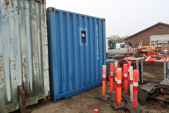 20 fods isoleret container uden indhold