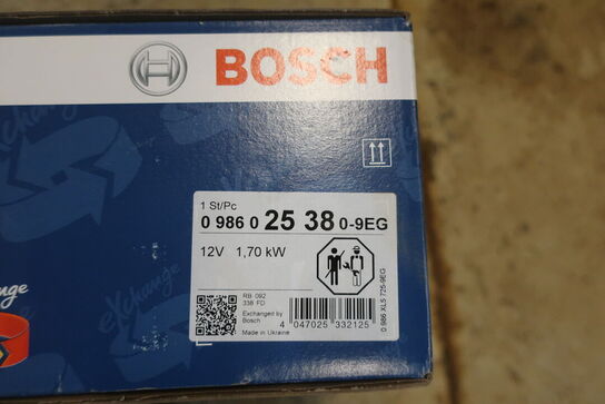 Startmotor BOSCH 0 986 0 25 38 0-9EG