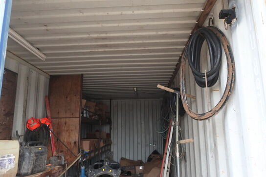 20 fods container uden indhold