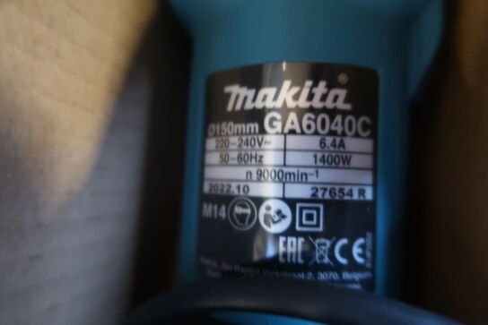 Vinkelsliber Makita GA6040CF01