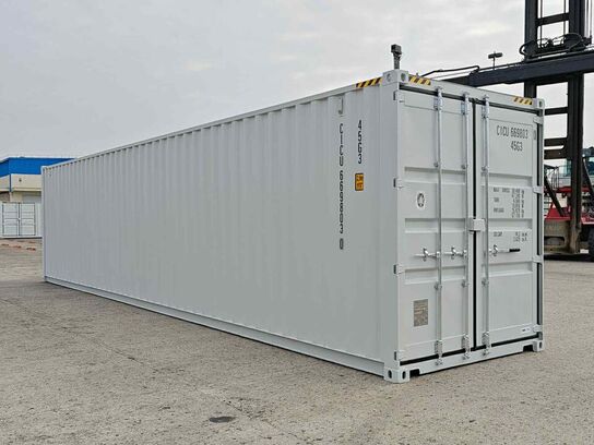 40' "highcube" container m. sideåbning