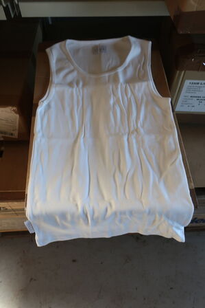 30 stk. tank top 12AM white L