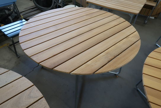 Havebord GRYTHYTTAN 120cm teak (udstillingsmodel)