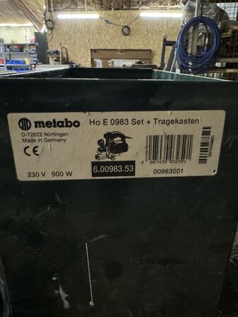 El høvl 230V METALBO