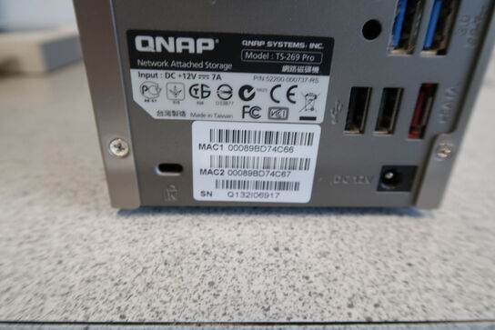 Qnap Ts-269-Pro-Eu Turbo NAS fra Elfa Distrelec