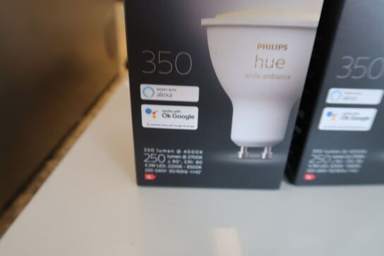 4 stk. Philips Hue White Ambiance GU10 Spot - 1-Pak